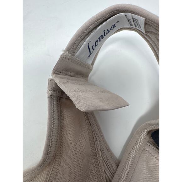 Brand New Leonisa Women's Size 38B Firm Compression Light Brown Bra - Picture 7 of 9